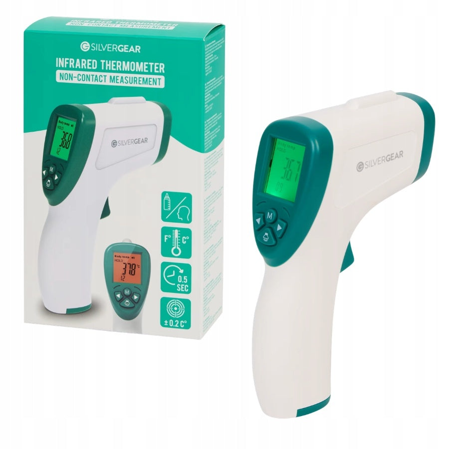 Infrared Non-Contact Head Thermometer for Body Temperature Measurement