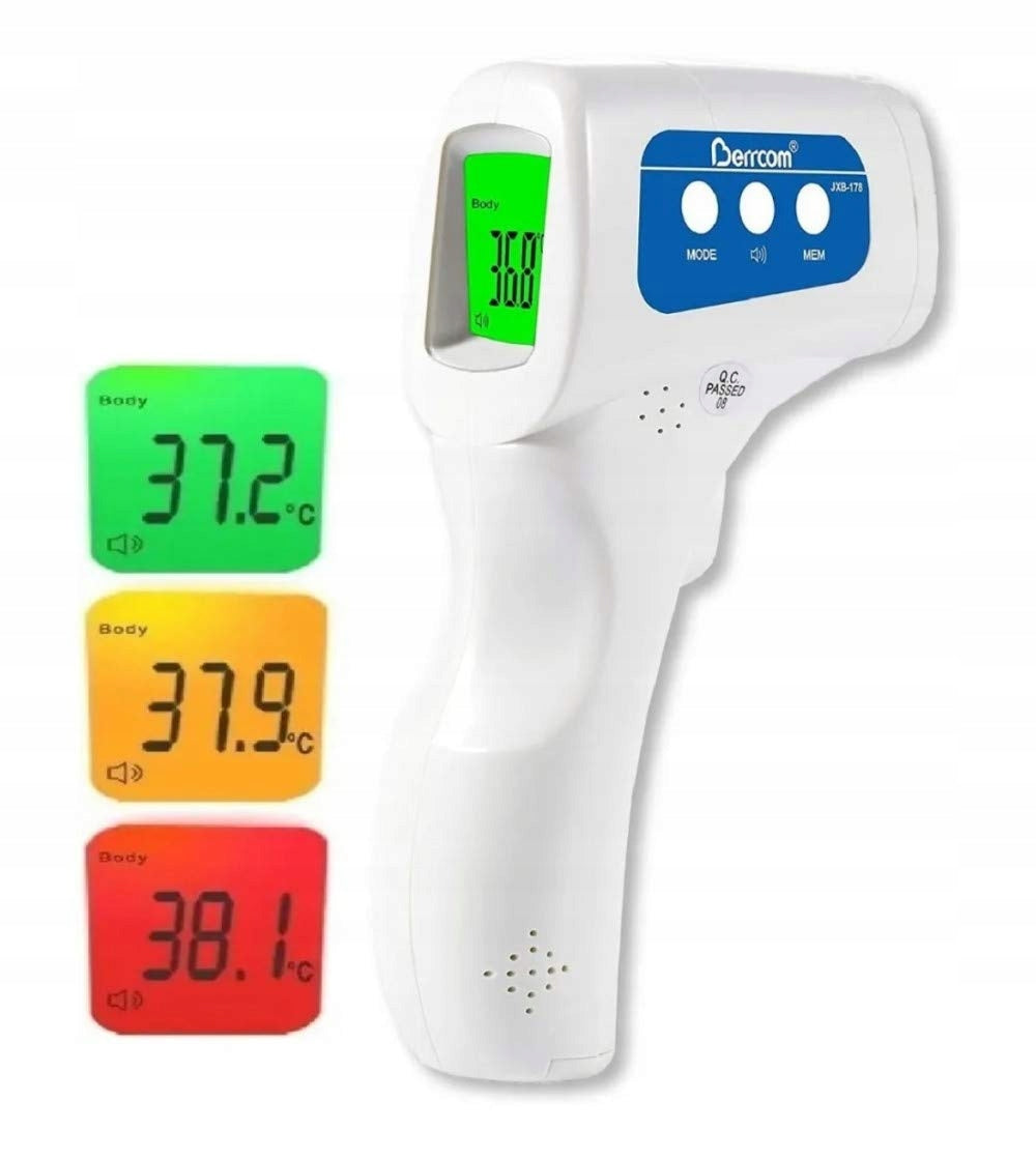 Infrared Non-Contact Medical Thermometer Berrcom JXB-178