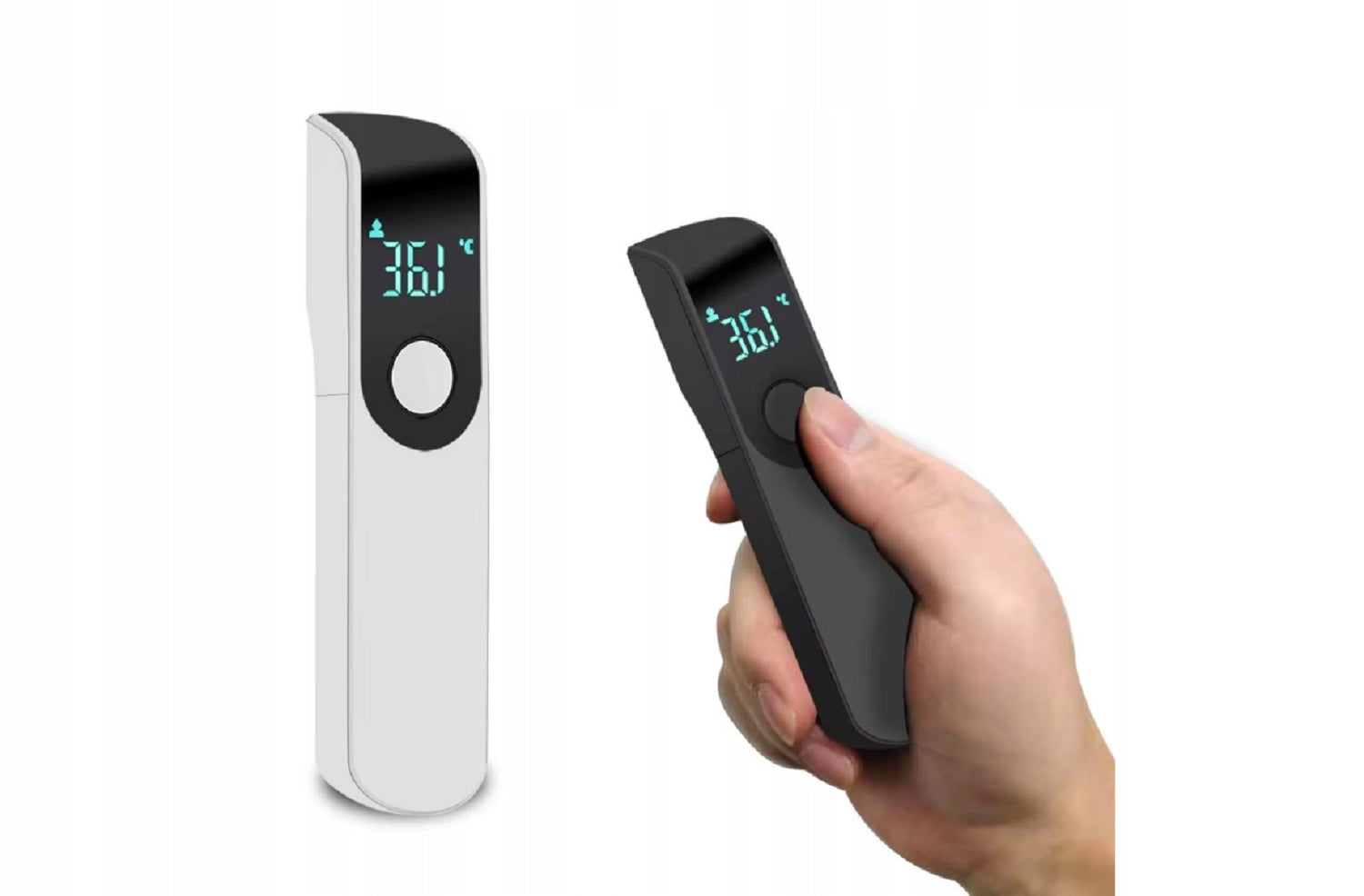Infrared Non-Contact Thermometer DIKOM Electronic Children Black Packaging status original