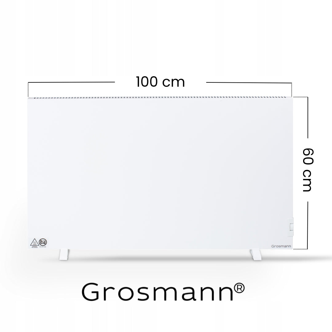 Infrared convector heater 1000W 25m2 energy saving wall EAN (GTIN) 5903766133195