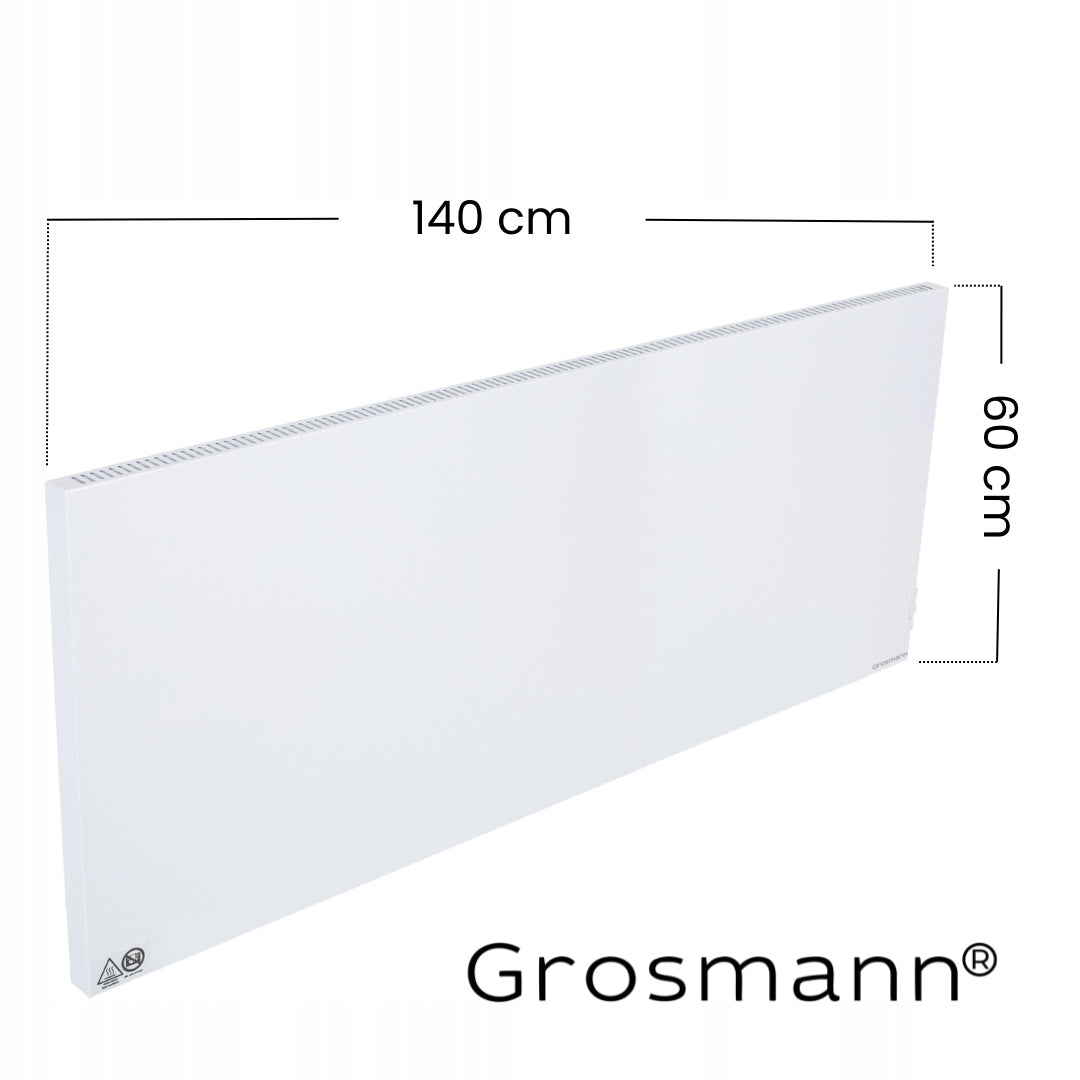 Infrared convector heater 2in1 Grosmann 1400W 35m2 thermostat EAN (GTIN) 5903766133218