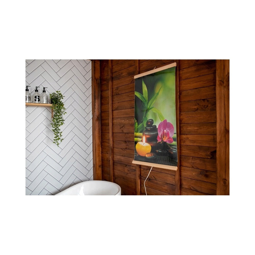 Infrared image heater heating panel 430 W with Harmony controller