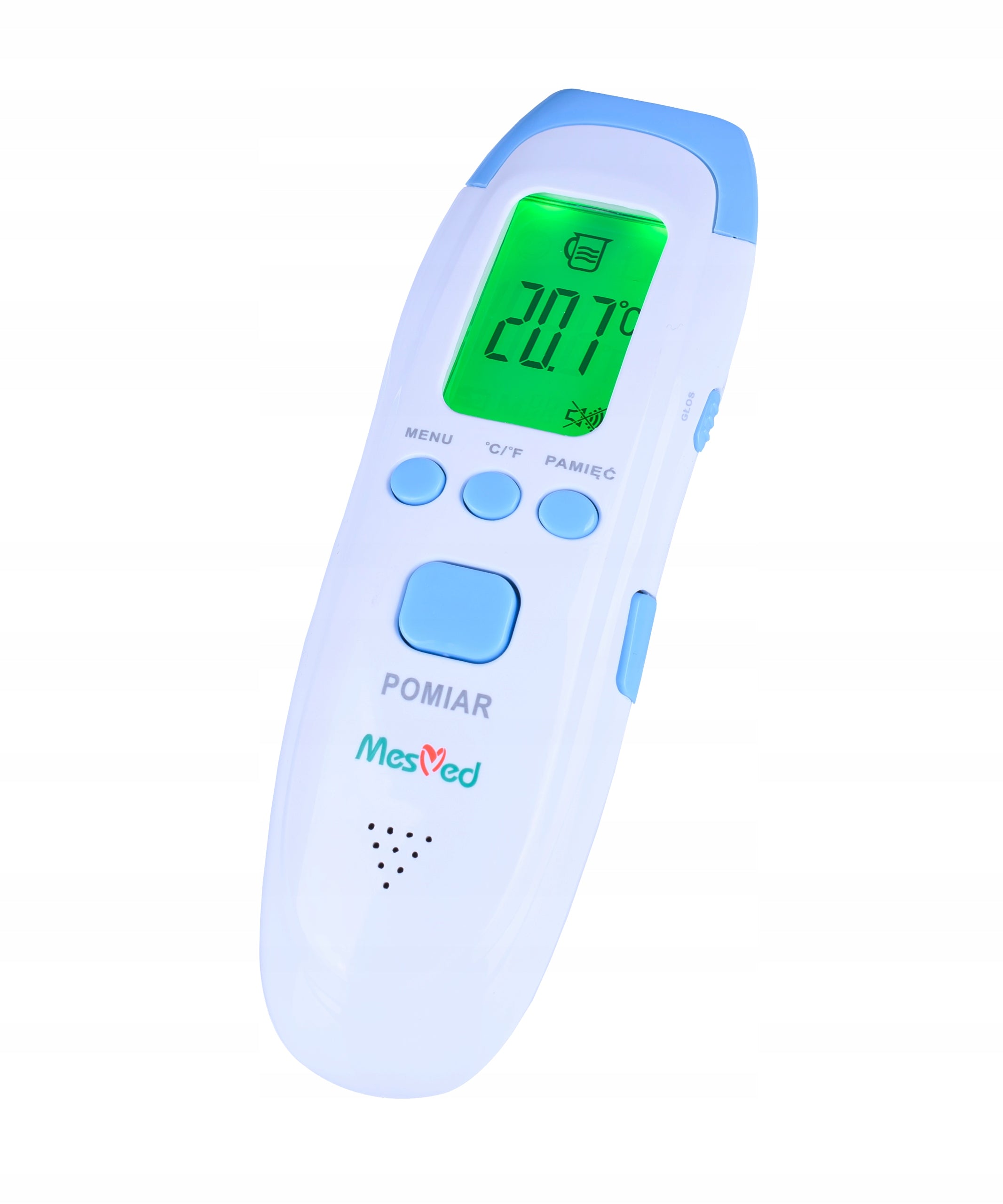 Infrared non-contact thermometer VOICE FUNCTION 3 in 1 MesMed MM-380 Ewwel Packaging status original