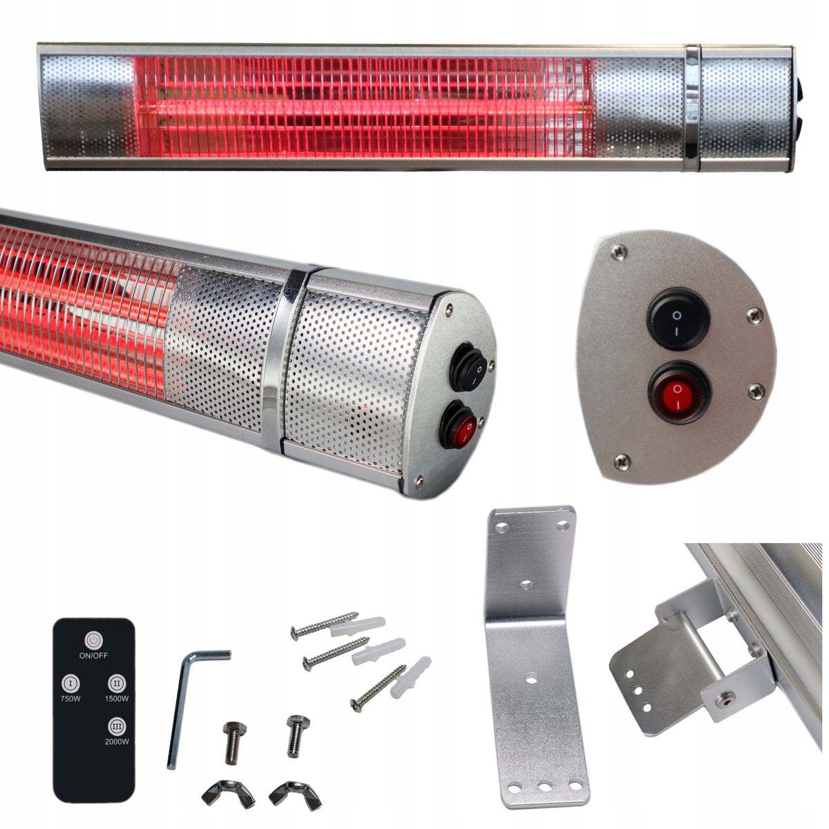 Infrared radiator +pilot 2000W Novli Smart Sun S