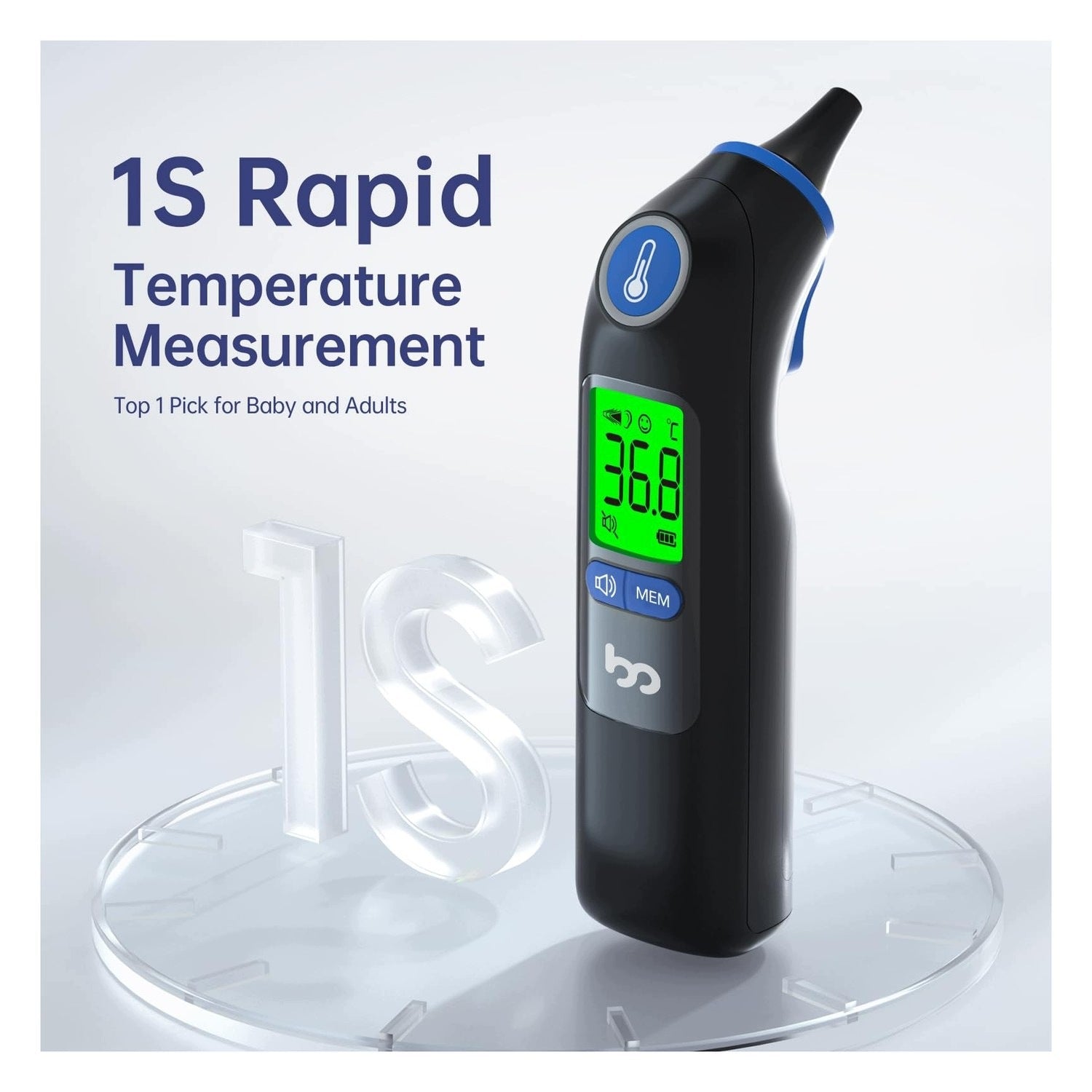 Infrared thermometer - for children and adults - 24 casings Medical device type accessories for a medical device or a product without an intended medical purpose