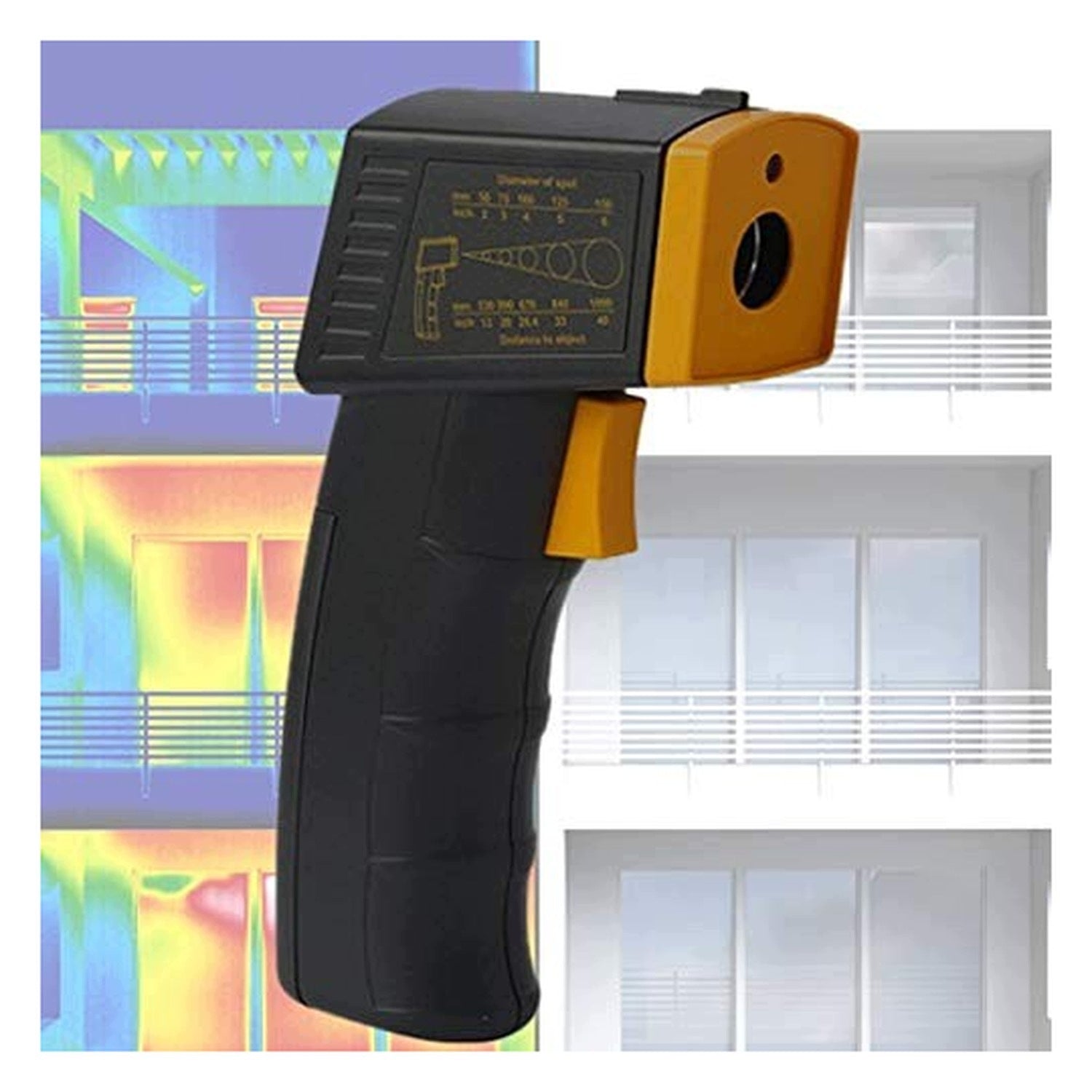 Infrared thermometer - for measuring surface temperature