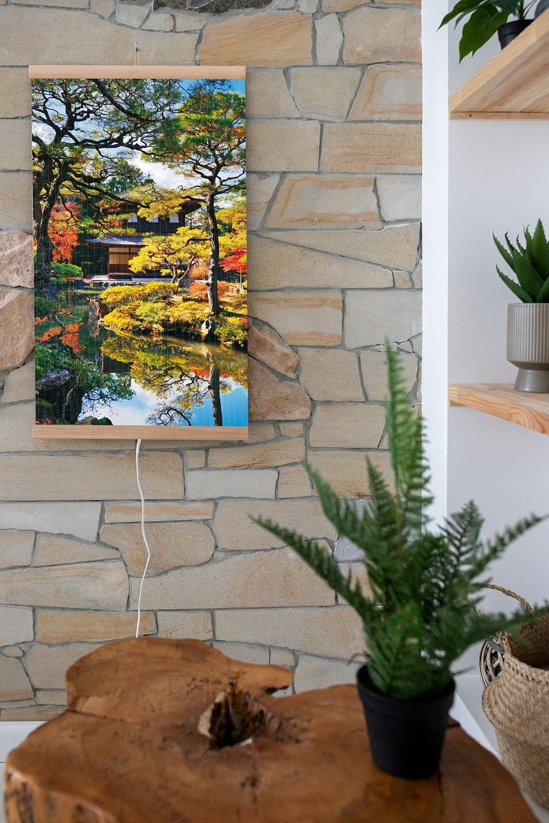Infrared wall heater TRIO pattern: GARDEN WITHOUT REGULATOR Packaging status original