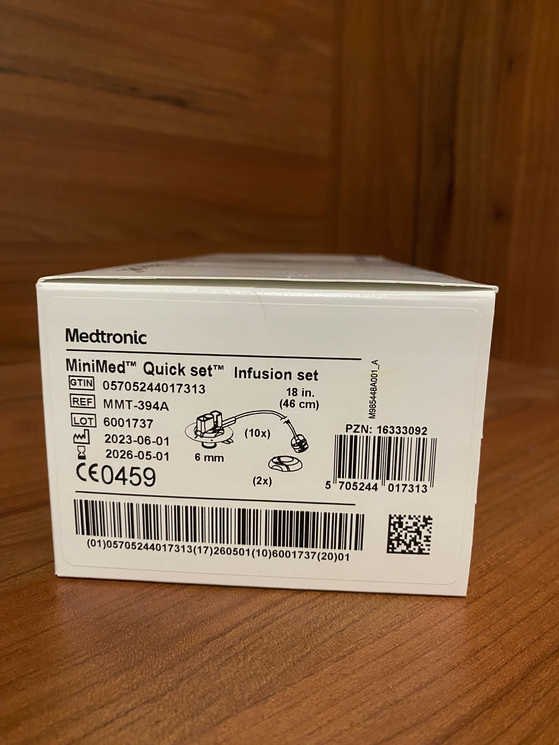 Infusion set Medtronic Quick-set injection 6/45 1 pcs