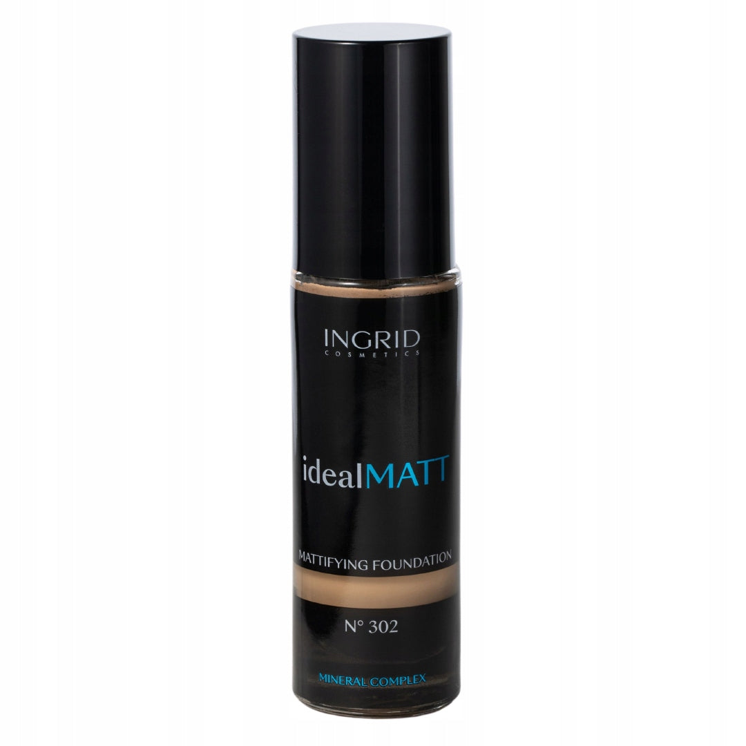 Makiažo pagrindas Ingrid Fluid Ideal Matt 30 ml, Nr. 301
