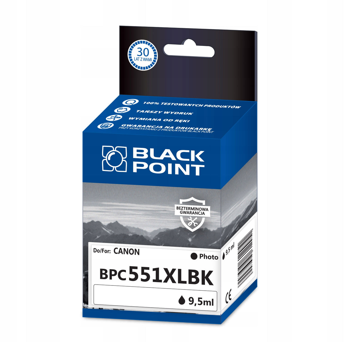 Ink Black Point BPC551XLBK black (black)
