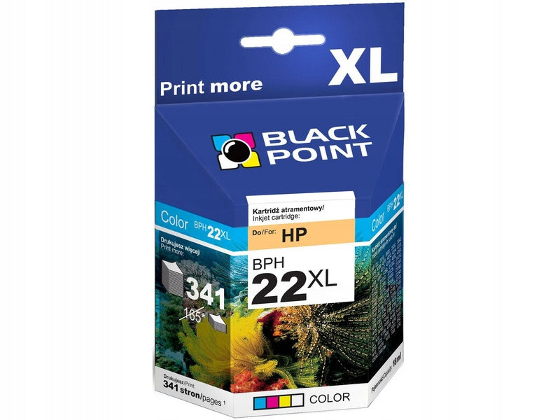 Ink Black Point BPH22XL tricolor Suitable for other
