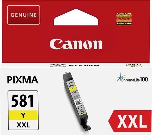 Ink CANON CLI-581YXXL Yellow YELLOW ORIGINAL Color yellow