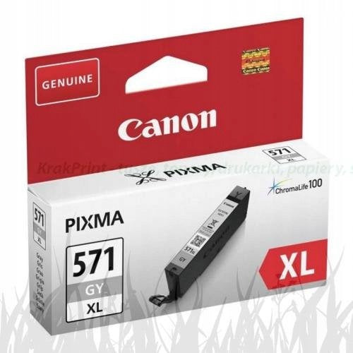 Ink Canon Original CLI-571GY XL (0335C001) Grey Color gray