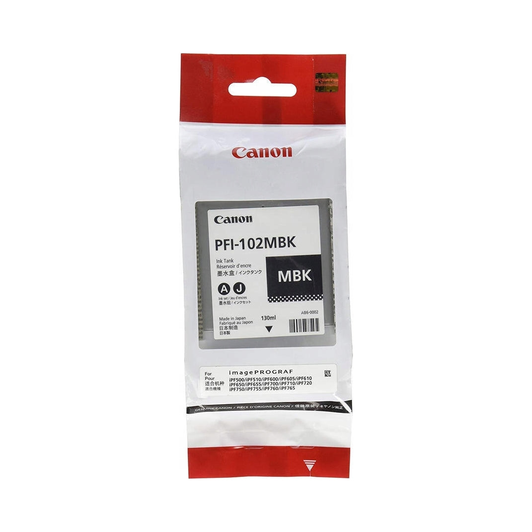Ink Canon PFI-102MBK (black matt) 130ml original