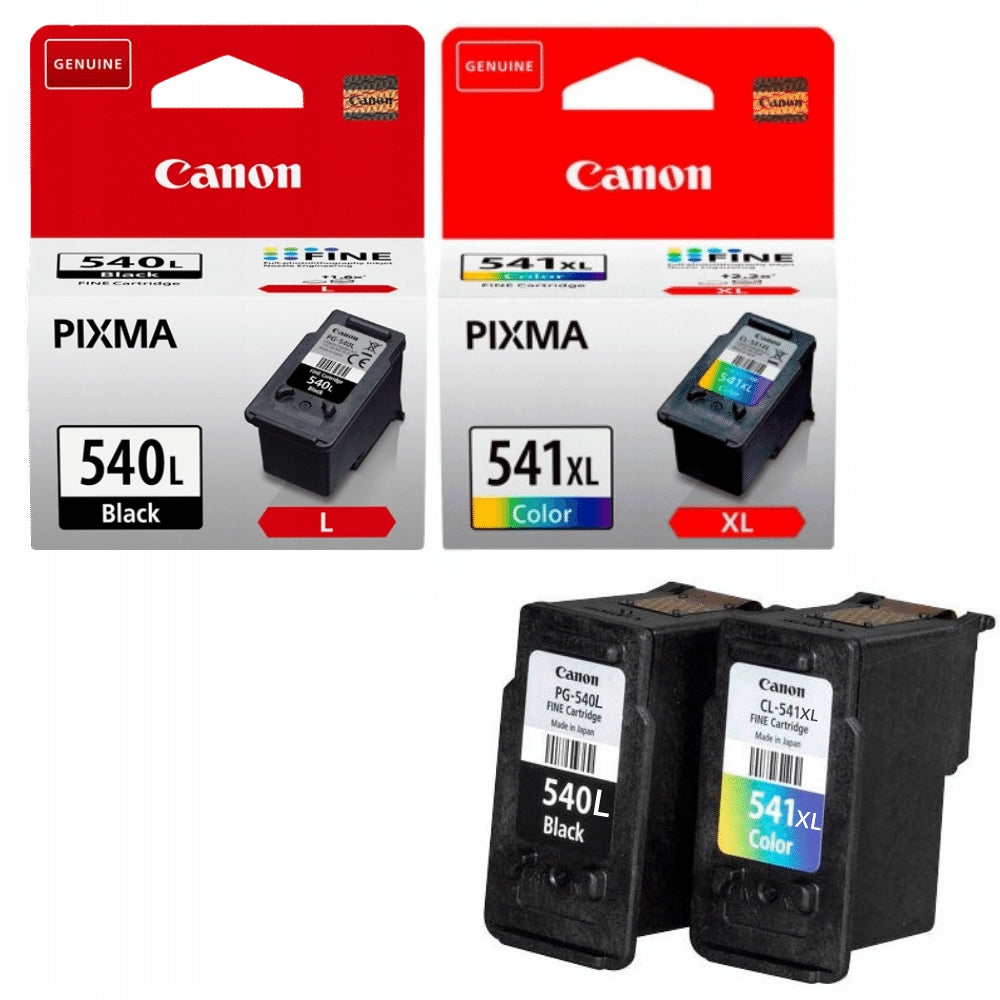 Ink Canon PG540L + CL541XL black + colour original set