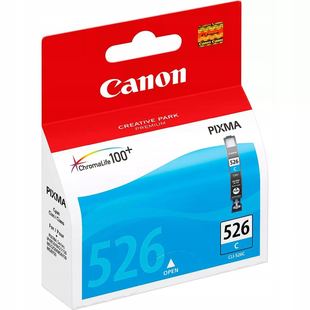 Ink Canon T0807 CLI-526C blue (cyan) Color blue (cyan)
