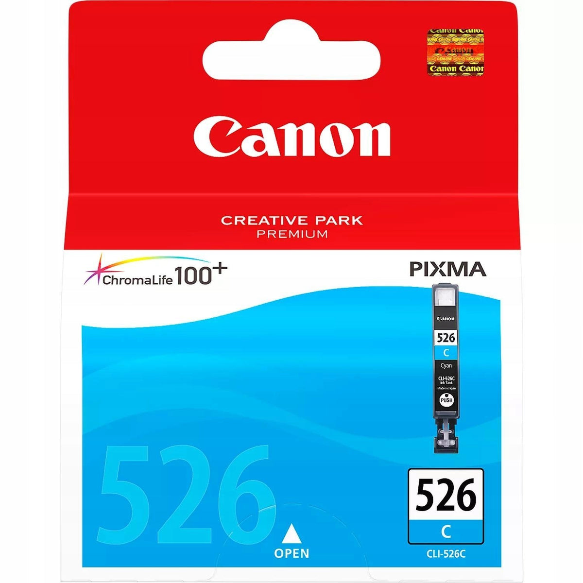 Ink Canon T0807 CLI-526C blue (cyan)