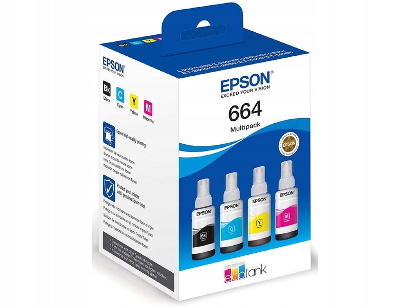 Ink EPSON 664 Multipack Coloured
