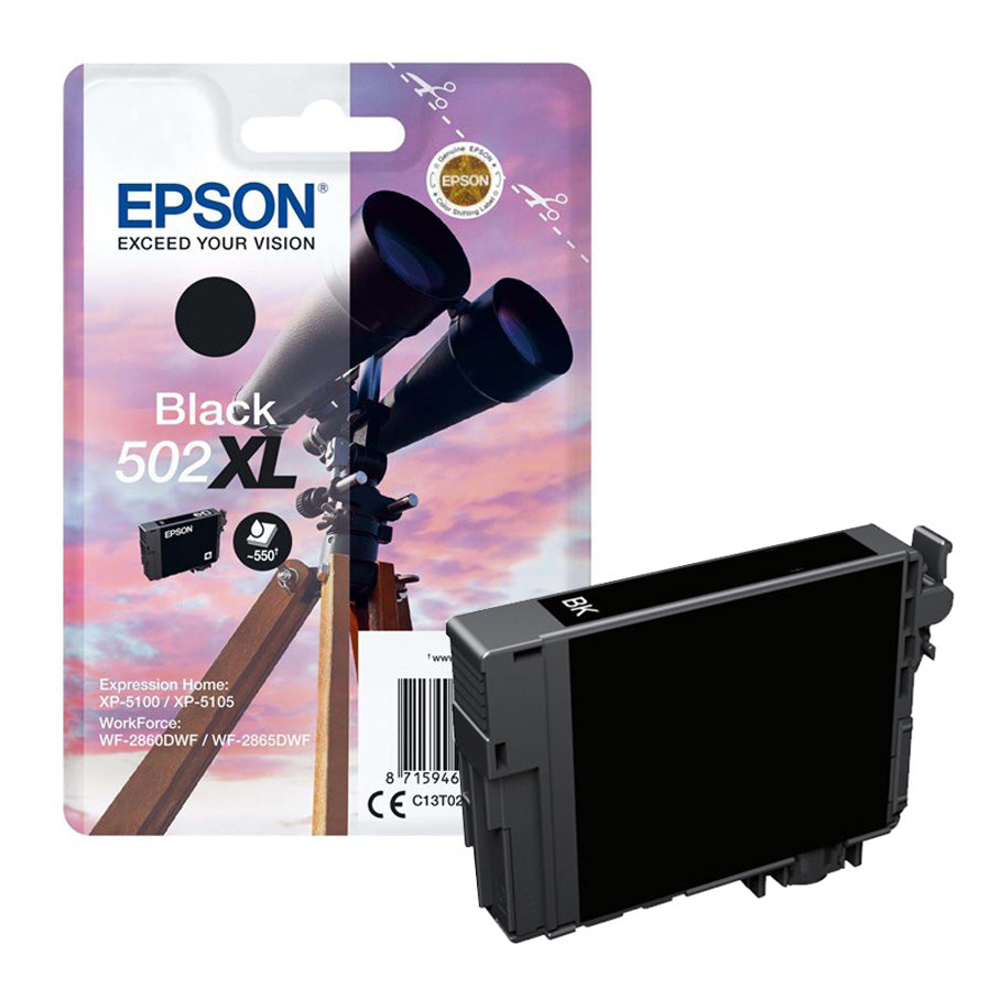 Ink Epson 502XL C13T02W14010 black (black)