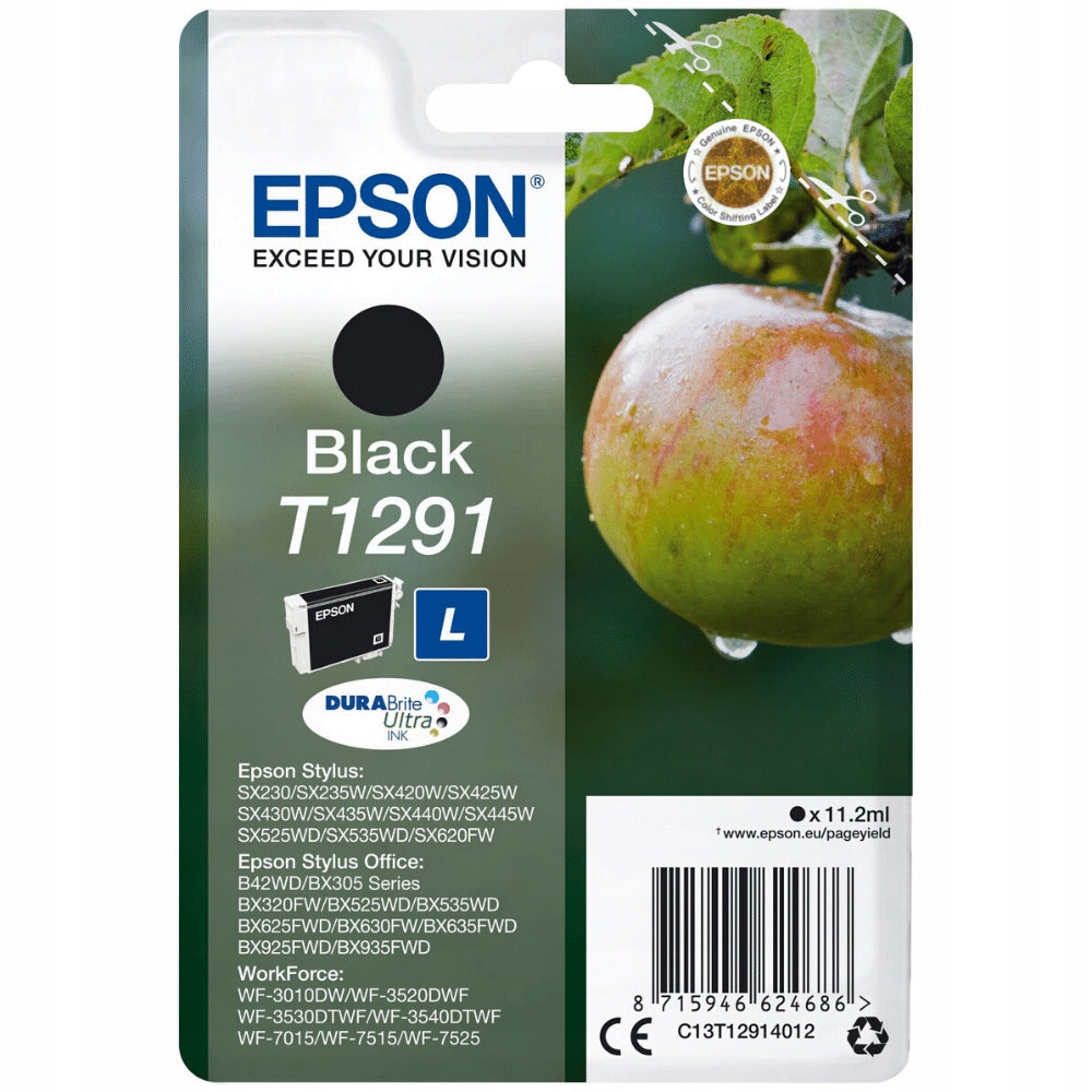 Ink Epson C13T12914012 black (black) Color black