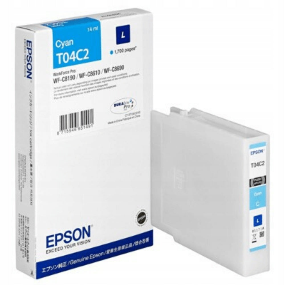 Ink Epson T04C2 C13T04C240 blue (cyan)