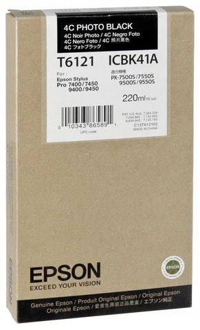 Ink Epson T6121 C13T612100 black (black)