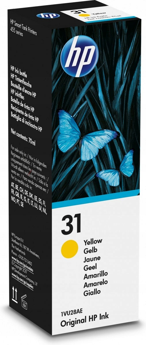 Ink HP 1VU28AE yellow (yellow) Manufacturer code 1VU28AE