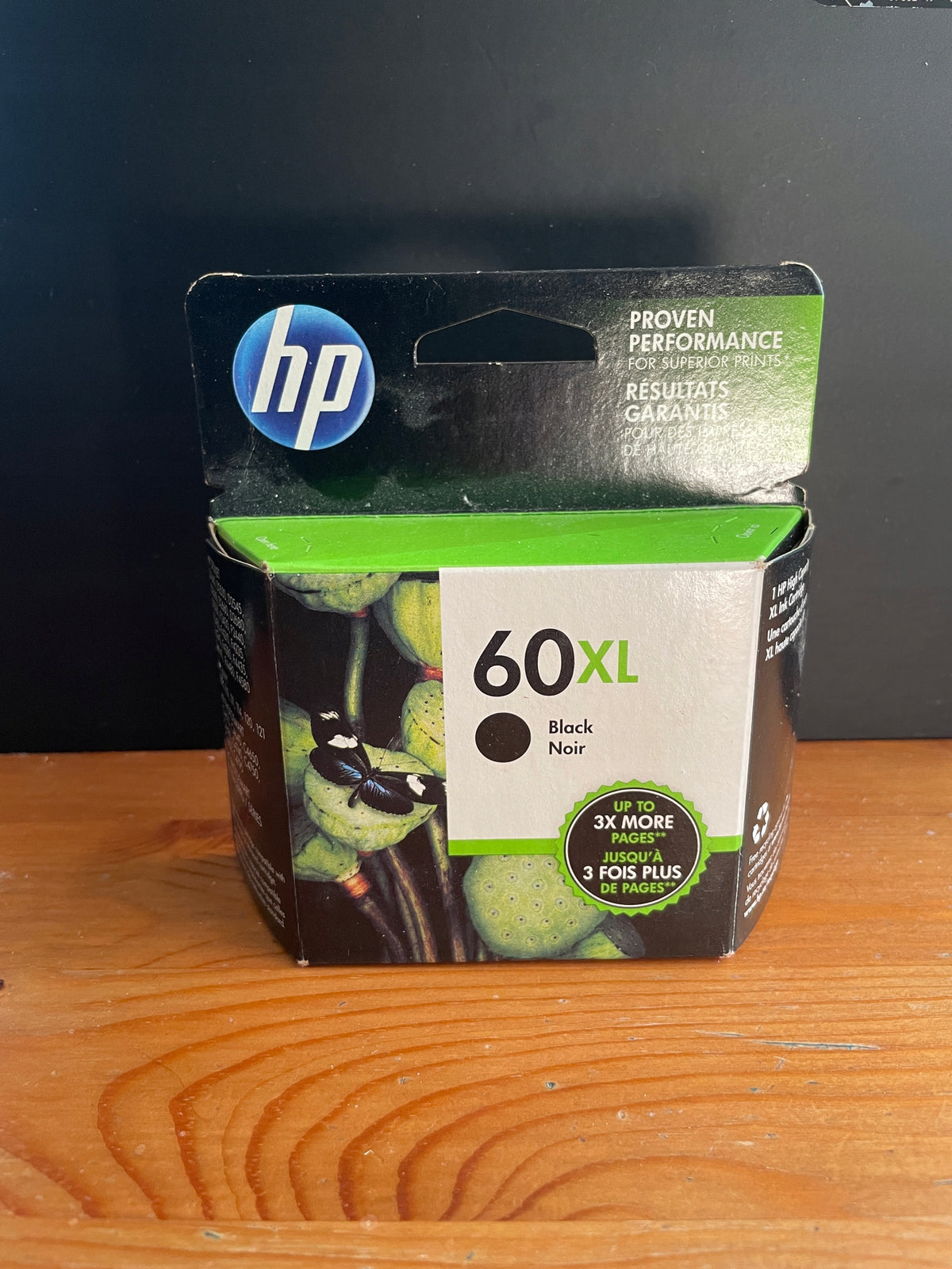 Ink HP 60 XL Black CC641WN Original