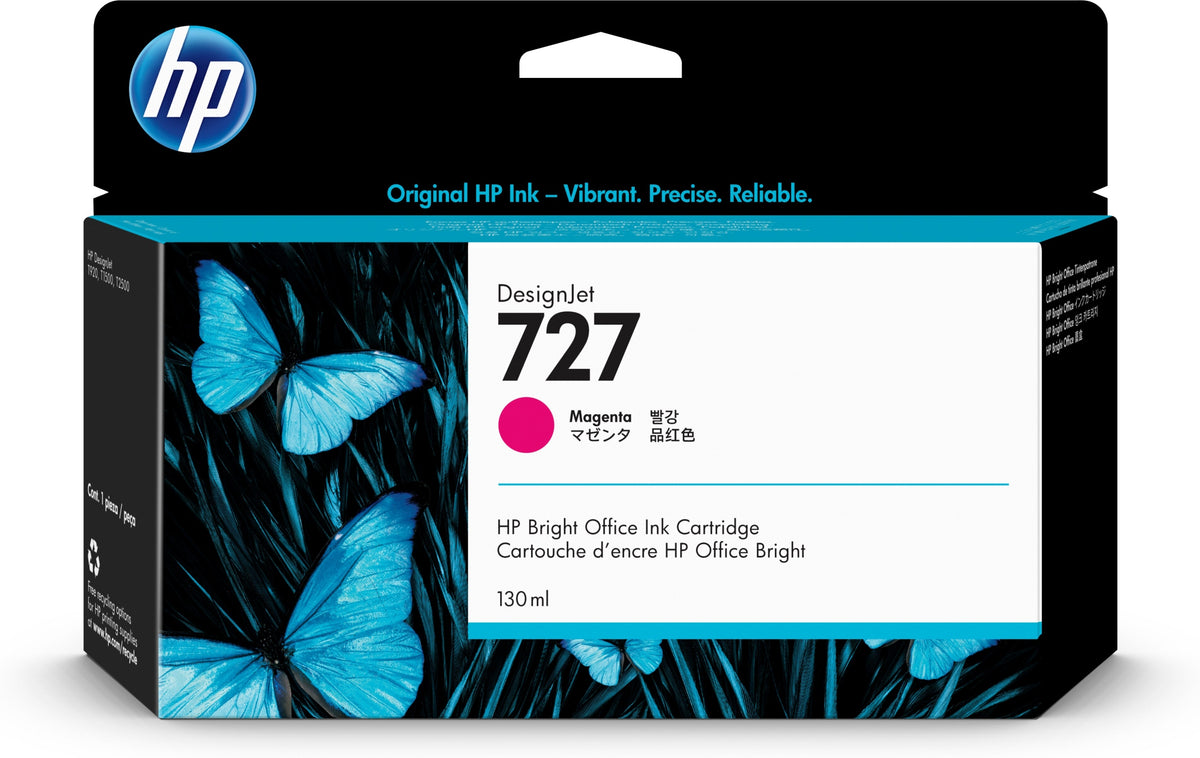 Ink HP 727 B3P20A red (magenta) Original
