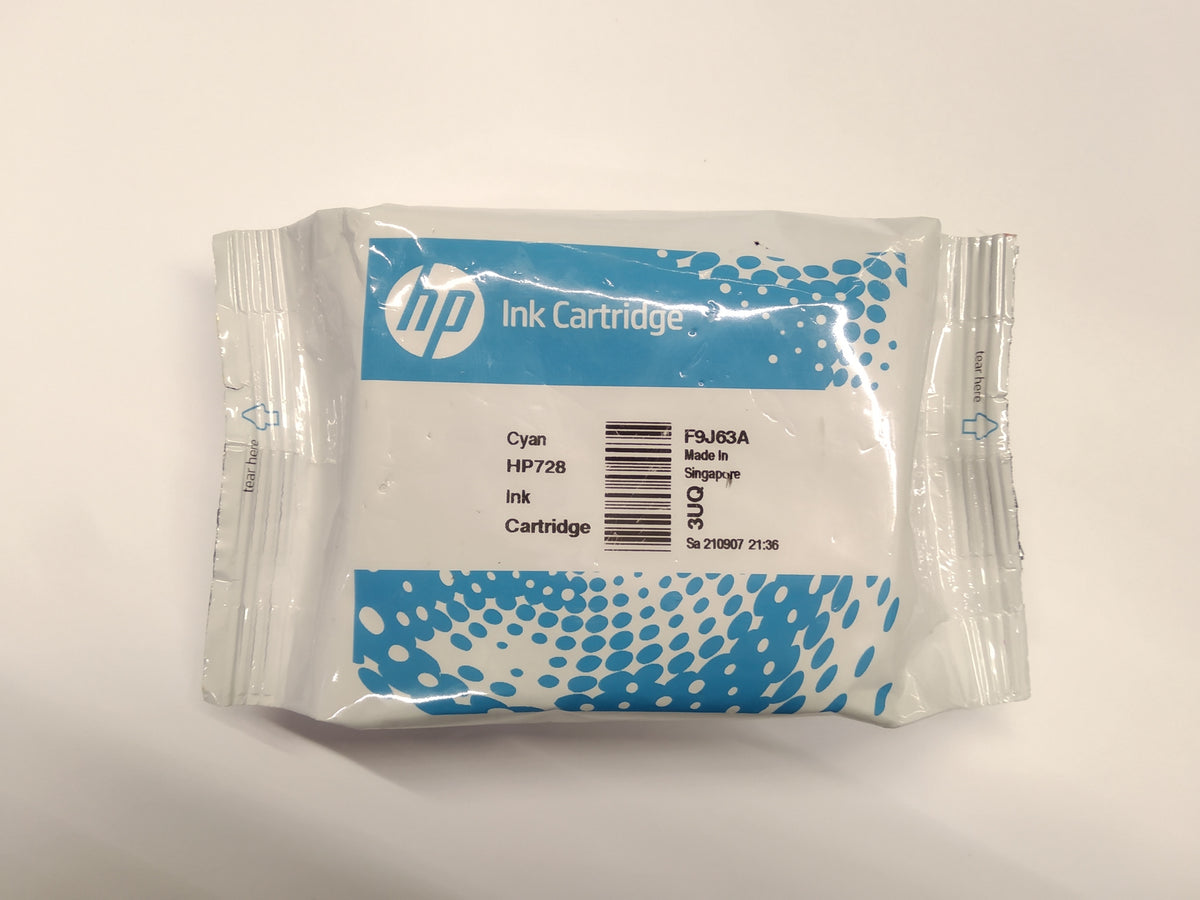 Ink HP 728 F9J63A blue (cyan)