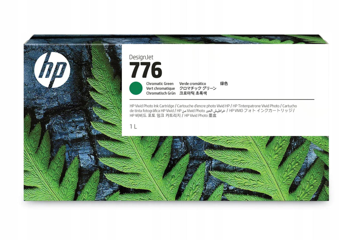 Ink HP 776 Chromatic Green 1XB03A 1L DesignJet Z9+ Pro 2023 Oryg.