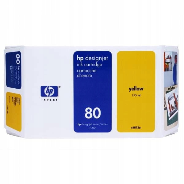 Ink HP 80 yellow C4848A yellow (yellow)