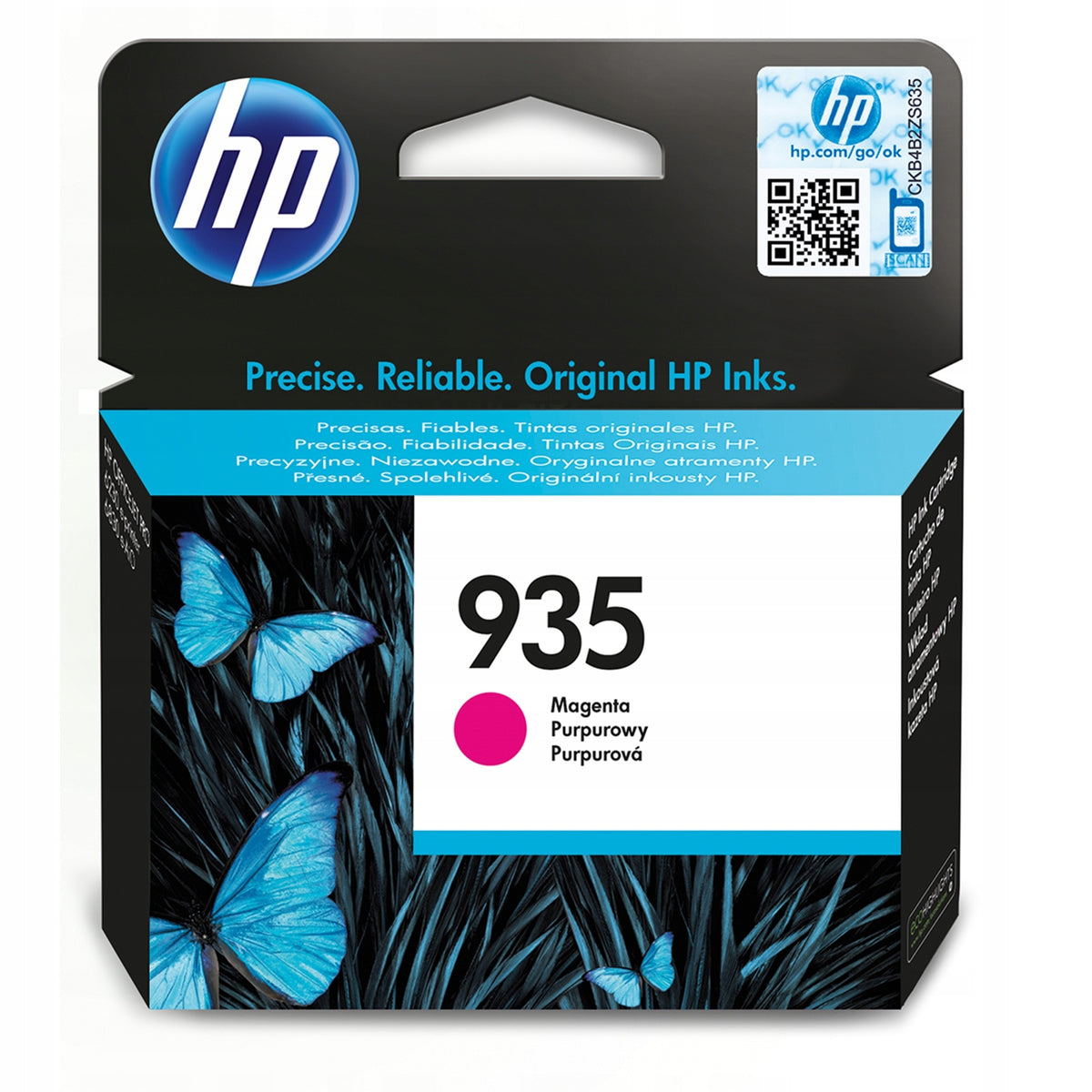Ink HP Original ink HP 935 Magenta (C2P21AE) C2P21AE red (magenta) Manufacturer code C2P21AE