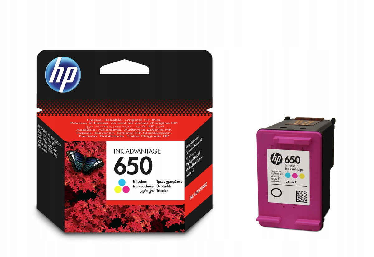 Ink Hp 650 Color CZ102AE 200 pages