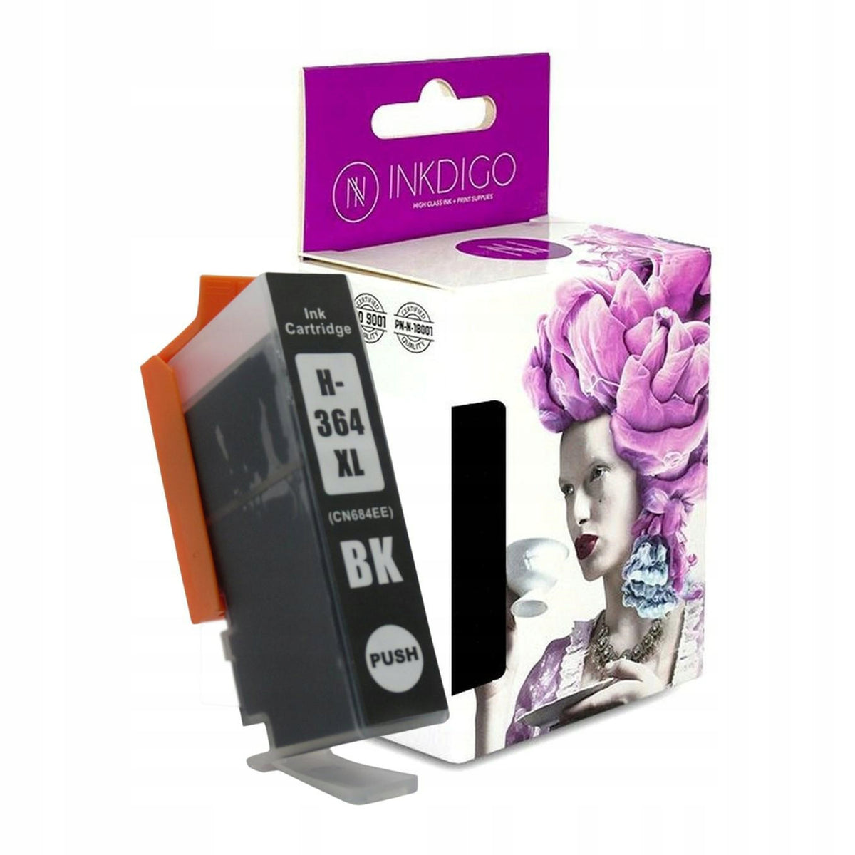 Ink Inkdigo HP-364XB-2 for HP black (black) Manufacturer Inkdigo