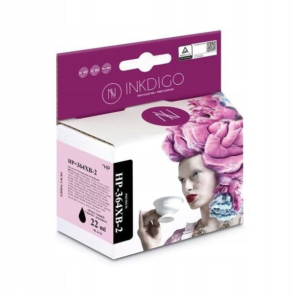 Ink Inkdigo HP-364XB-2 for HP black (black)