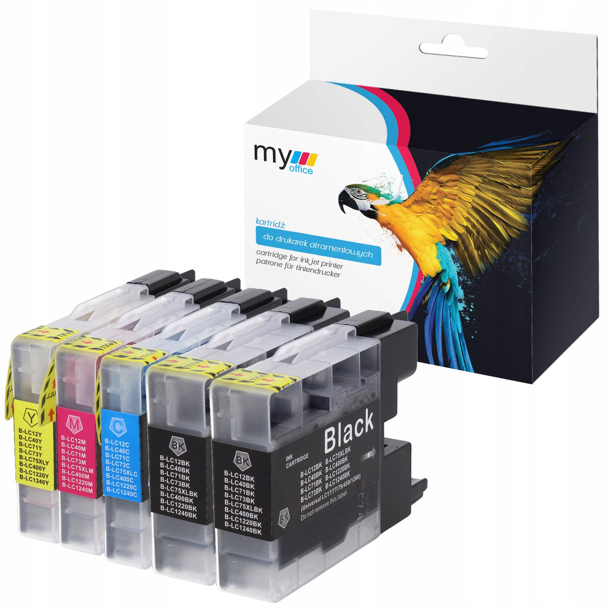 Ink LC1240 LC1280 for Brother MFC-J6910dw MFC-J5910dw complete replacement