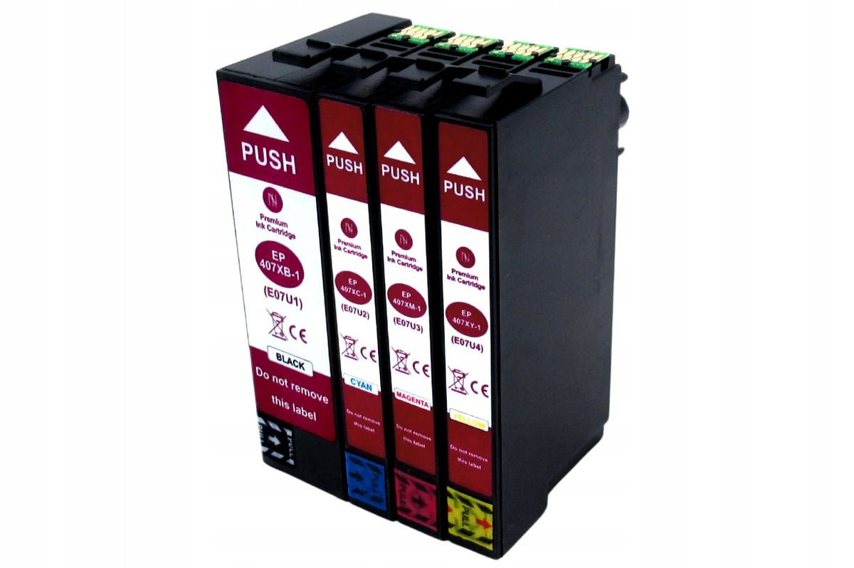 Ink Set for Epson WorkForce Pro WF4745 407 Packaging status original