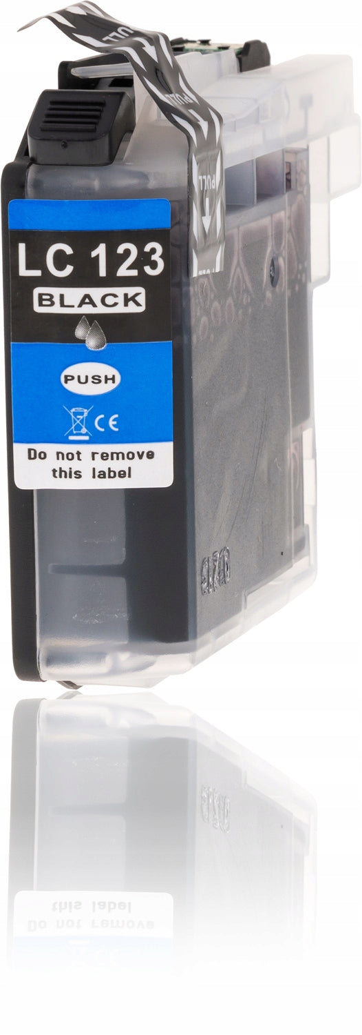 Ink for BROTHER LC123 DCP-J132W DCP-J152W BLACK