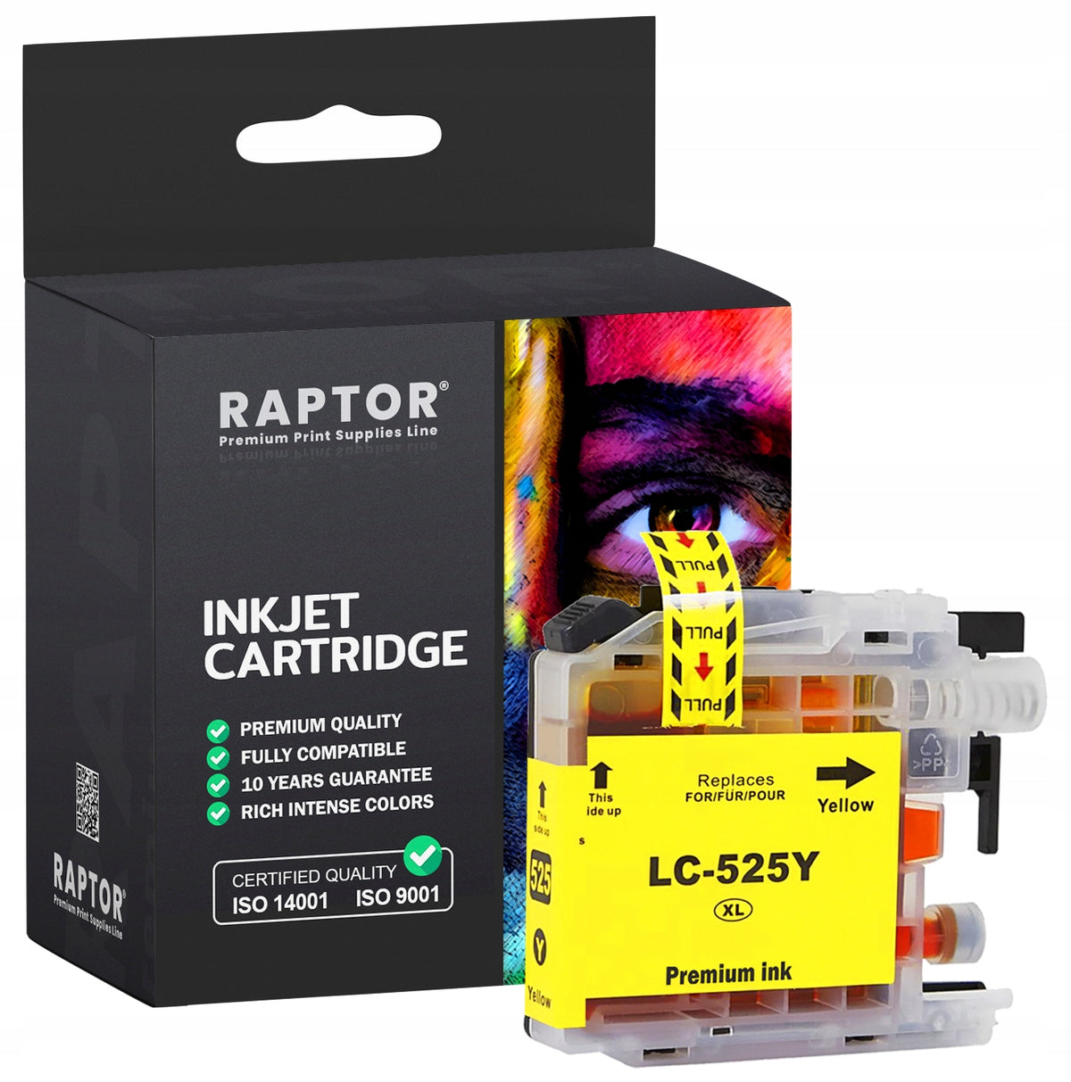 Ink for Brother DCP J105 DCP 100 LC525 XL