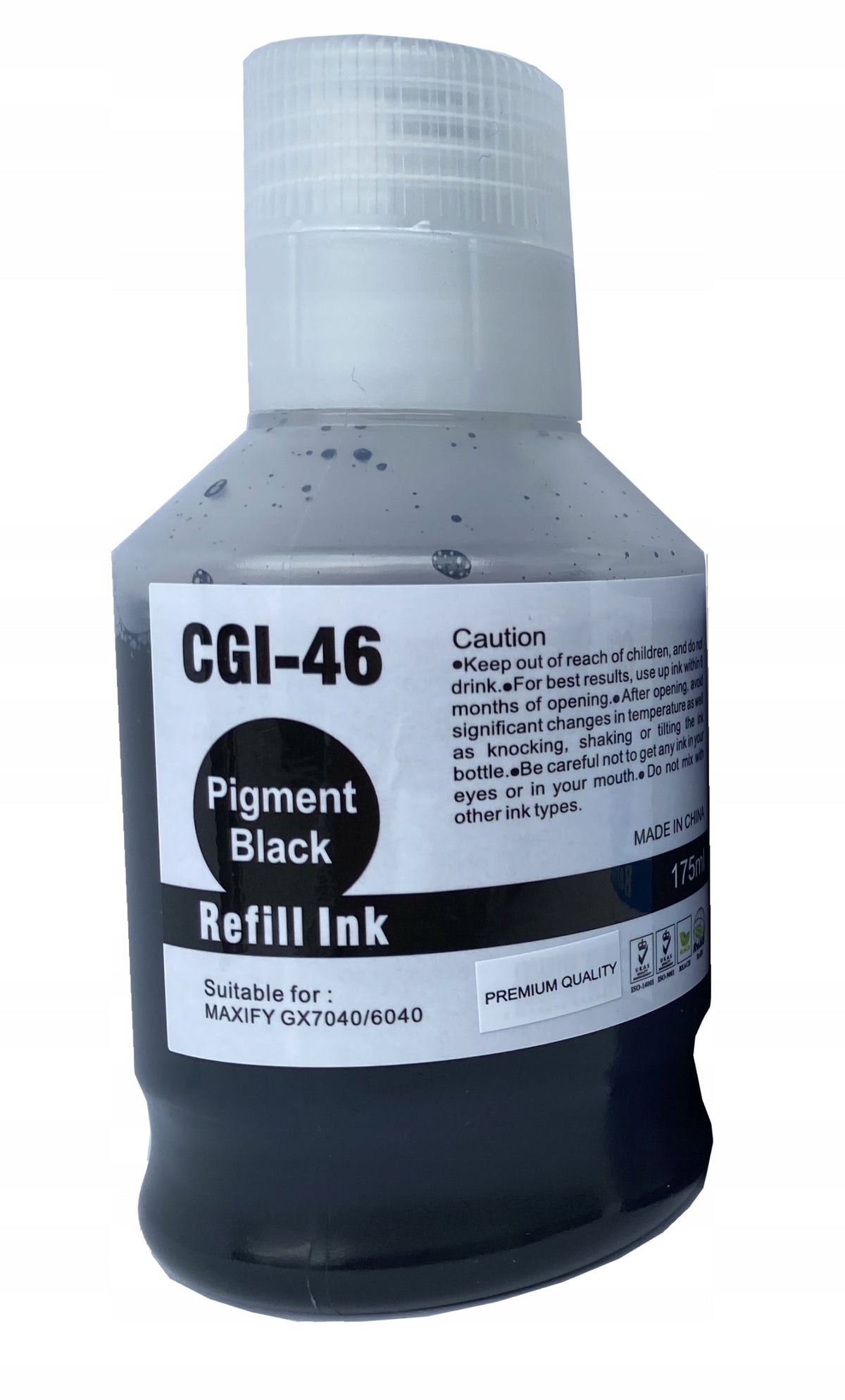 Ink for Canon GI46 black (black) Packaging status original