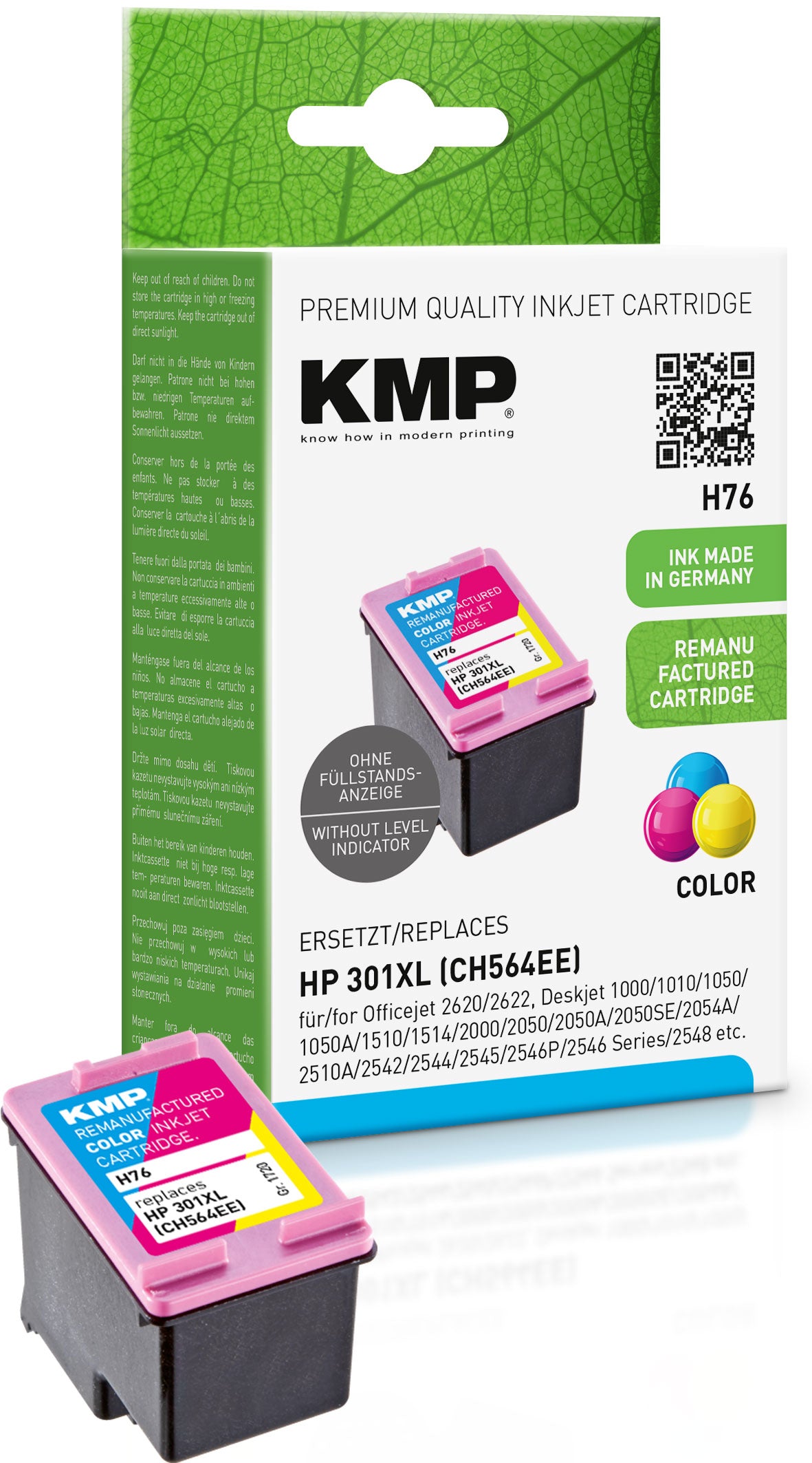 Ink for HP 301 XL CH564EE color