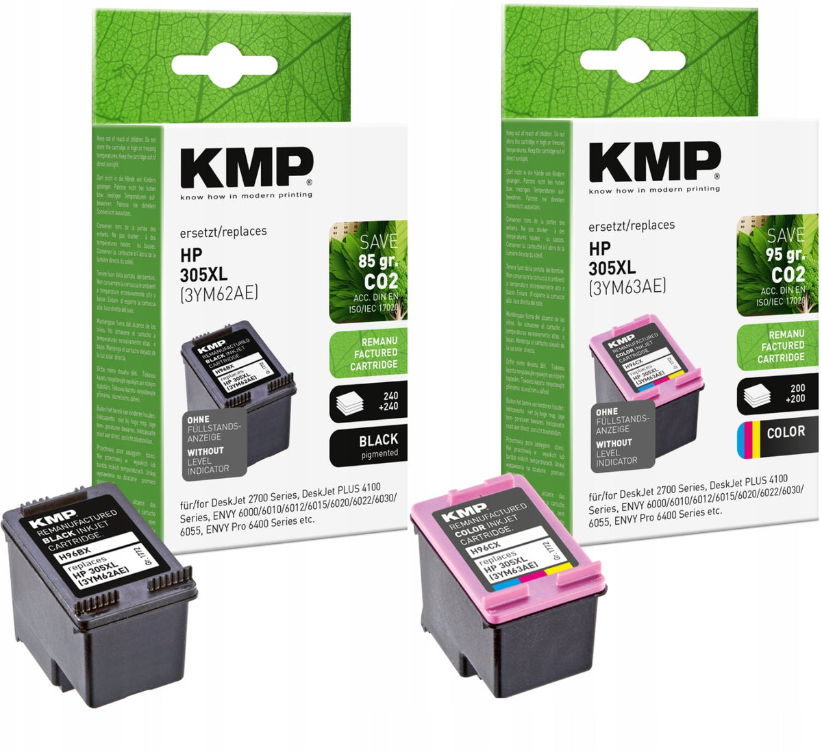Ink for HP 305 XL black and colour set