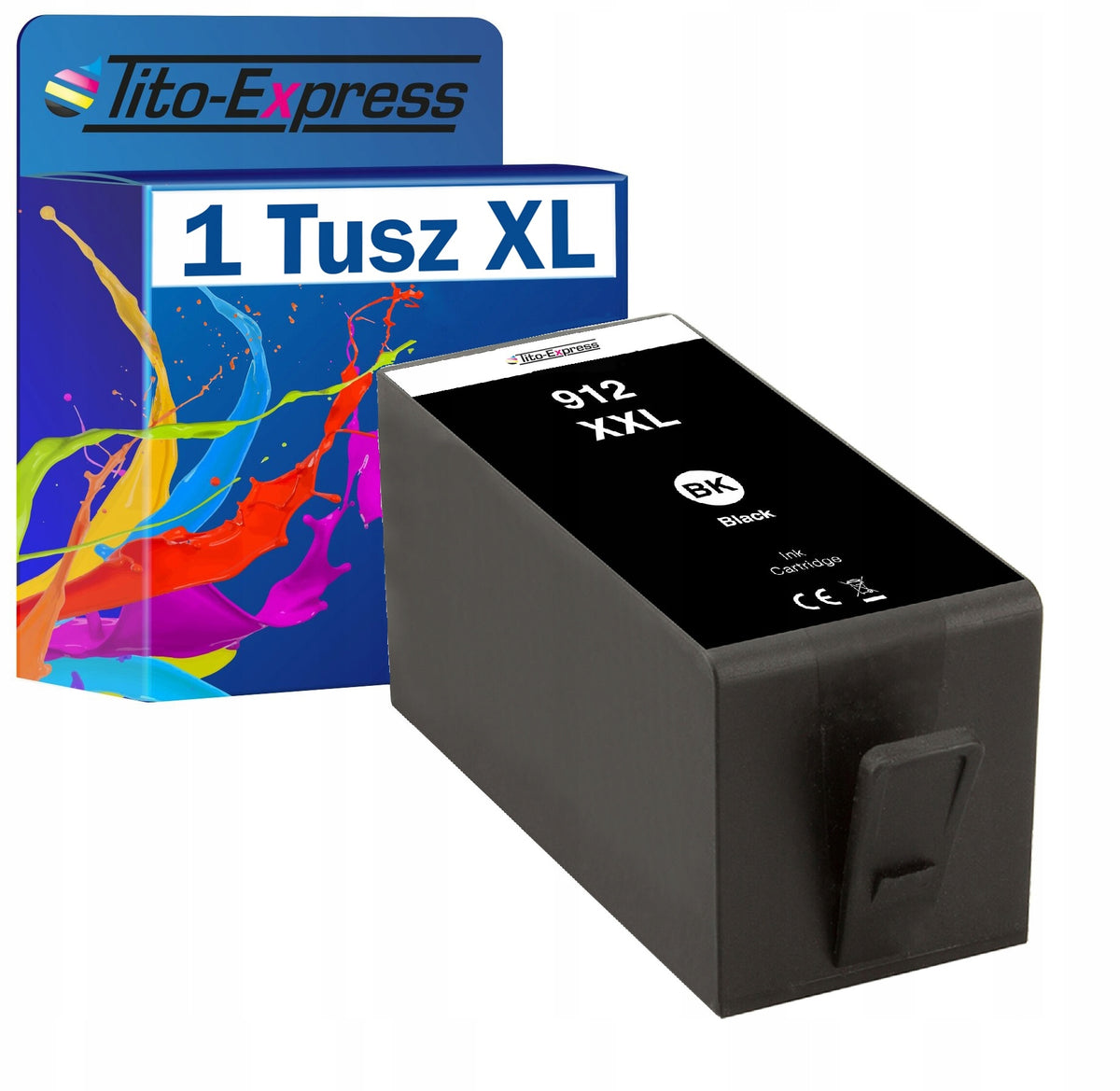 Ink for HP 912 XL 8015 8023 8024 black replacement