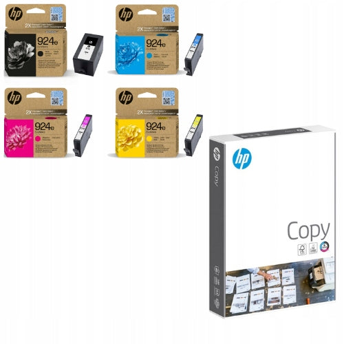 Ink set HP 924e + Photocopying paper HP Copy