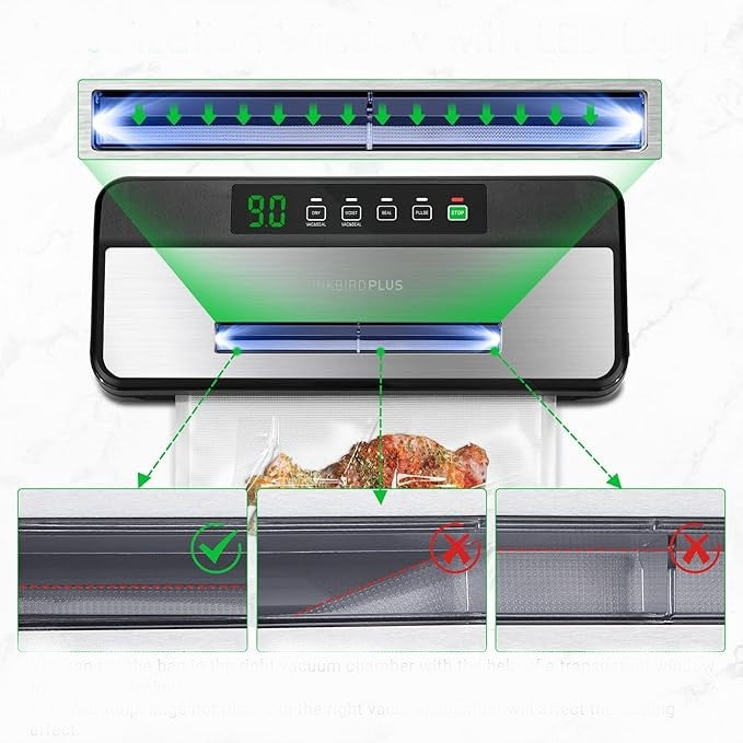 Inkbird INK-VS03 Food Vacuum Welding Machine With View Window Manufacturer code IB-0683-XX