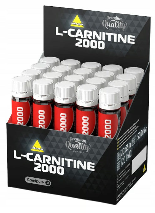Inkospor L-carnitine 2000 20 amp. x 25 ml for fat reduction