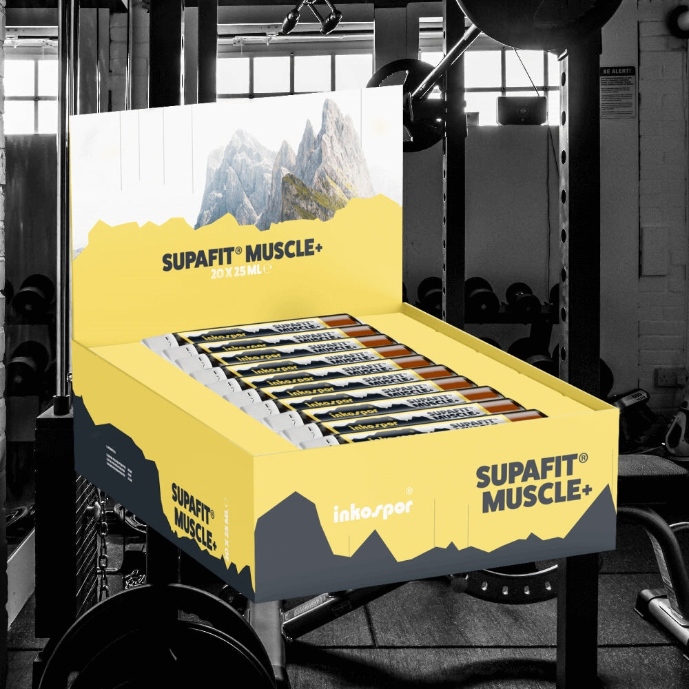 Inkospor Supafit Muscle+ (20x25ml) Unflavoured Expiration date at least 3 months from the date of purchase