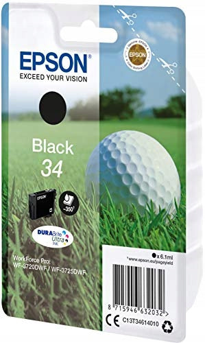 Inkoust Epson C13T34614020 černý (black) Color black