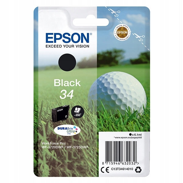 Inkoust Epson C13T34614020 černý (black)